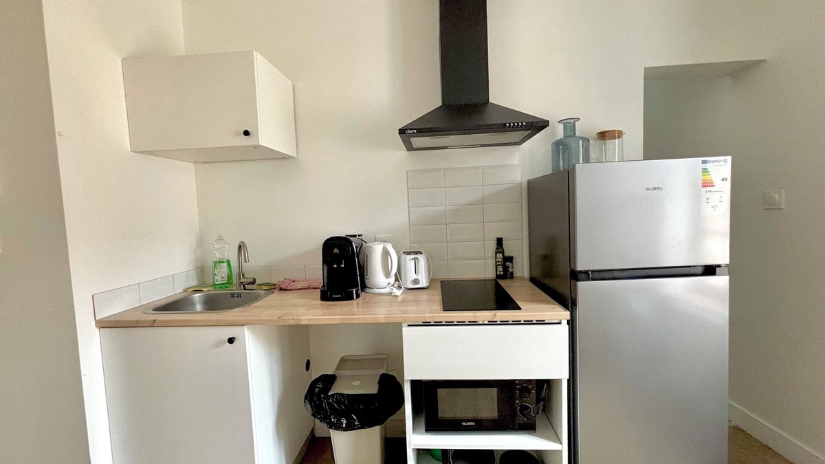 La Gare Apartment | Charming studio with mezzanine near Clermont-Ferrand train station