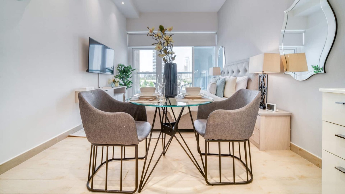 Jumeirah Village Triangle Apartment | Charming Studio at La Residence Jumeirah Village Triangle by Deluxe Holiday Home