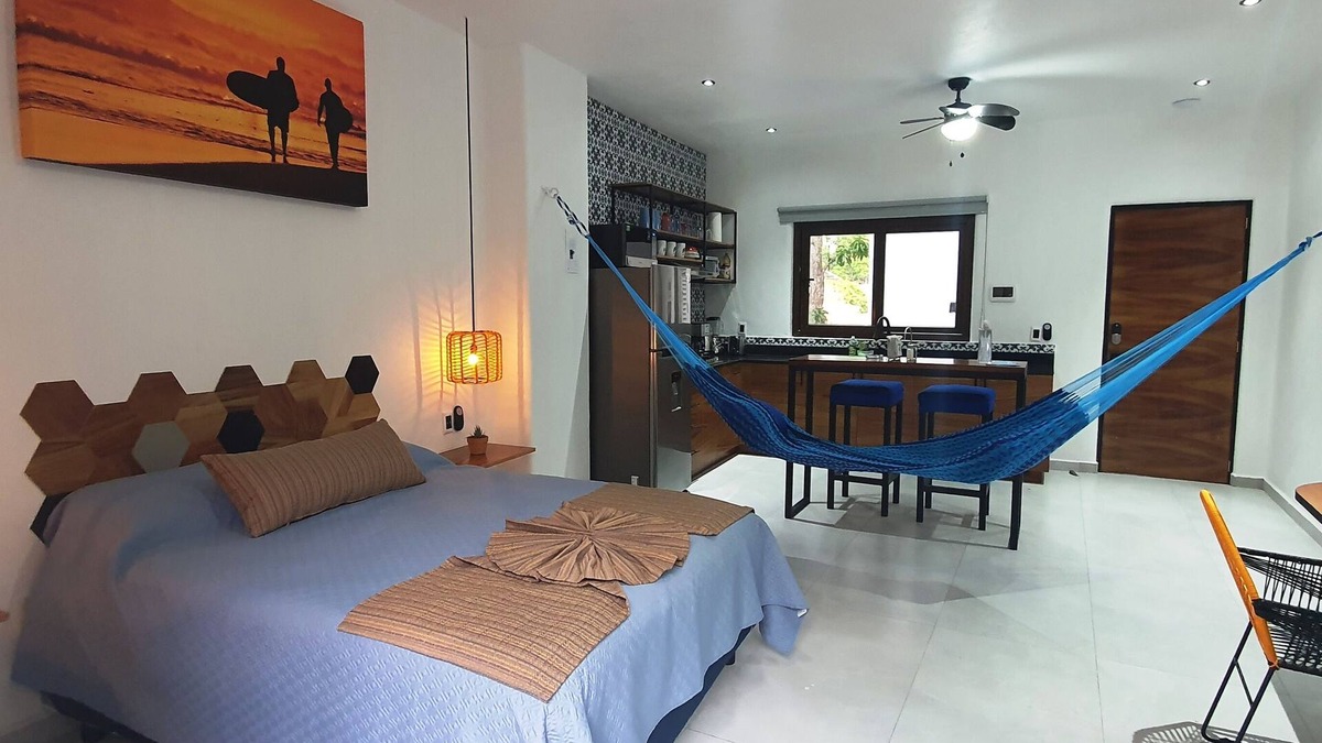 Sayulita Apartment | Charming Studio Infinity Rootop POOL