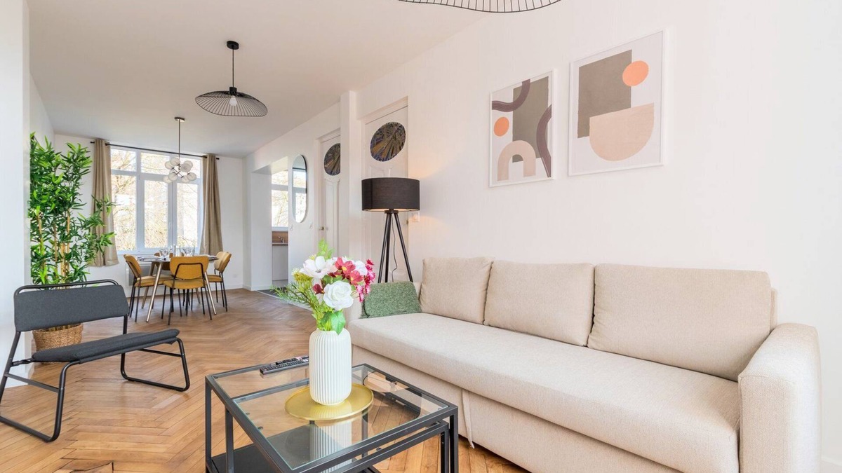 Marcq-en-Baroeul Apartment | Charming through-apartment renovated and equipped!