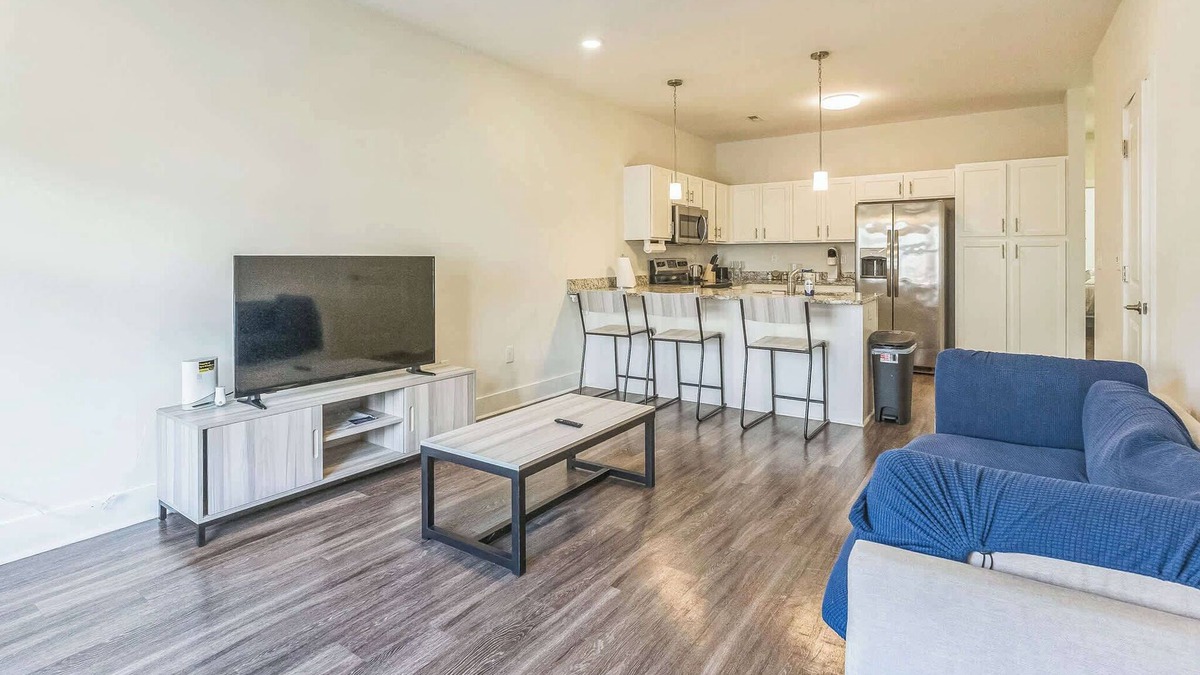 Clemson House | Charming Townhome with Fitness Studio + Grill