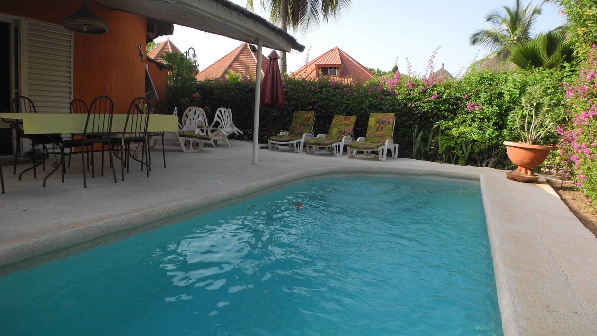 Saly Villa | Charming villa with private pool(resi. Safari) 100m private beach with all comforts