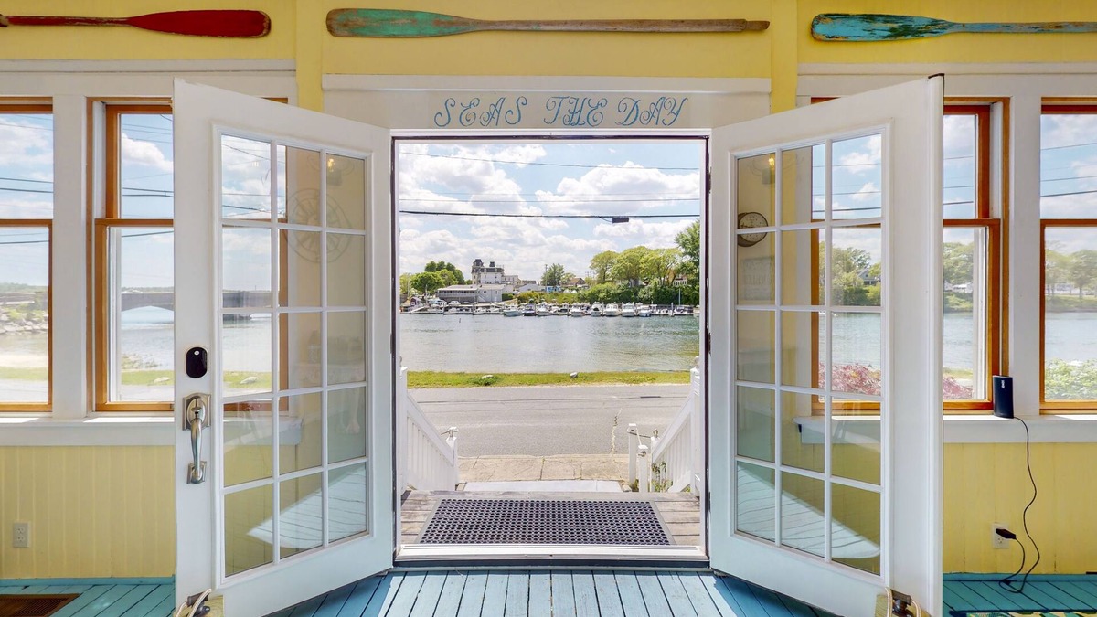 Buzzards Bay House | Charming waterfront home with patio, W/D, & amazing location
