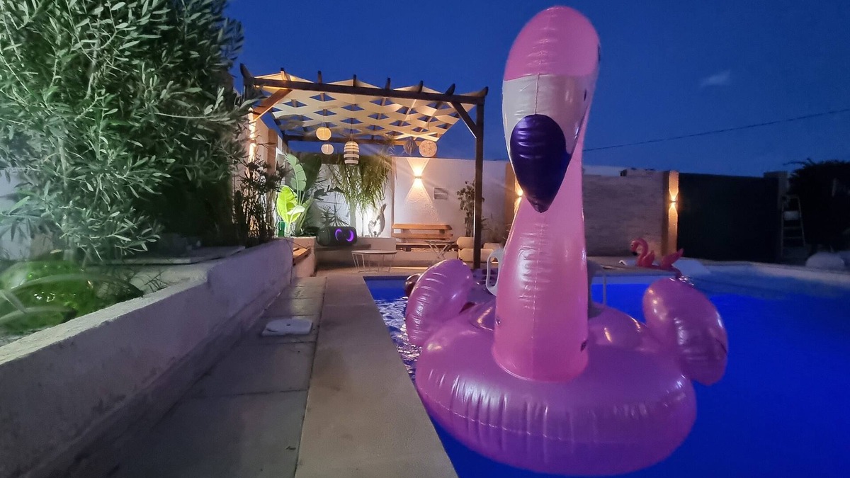 Dar Allouche House | Charming with pool 3-bedroom house in Dar Allouche with AC