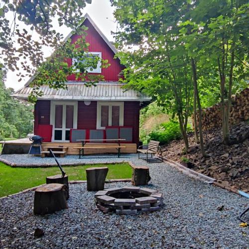 Olesnice v Orlickych horach Ski Chalet | Chatky u potoka chatka n3