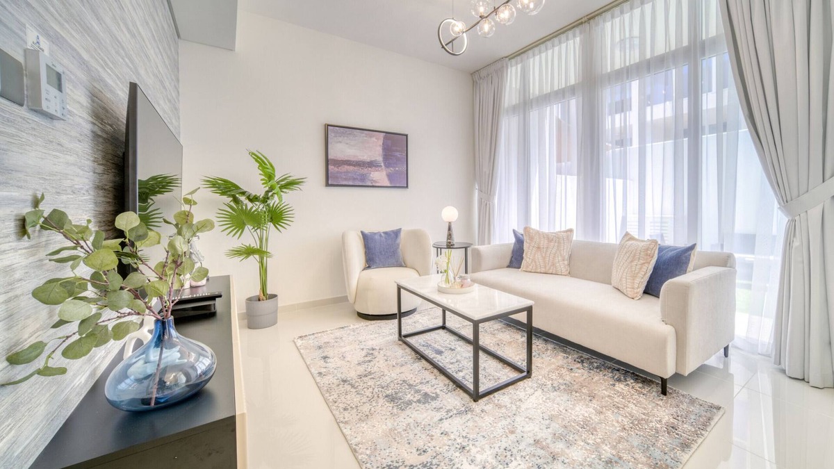 Dubai Ski Chalet | Cheerful 3BR Townhouse at DAMAC Hills 2, Dubailand by Deluxe Holiday Homes
