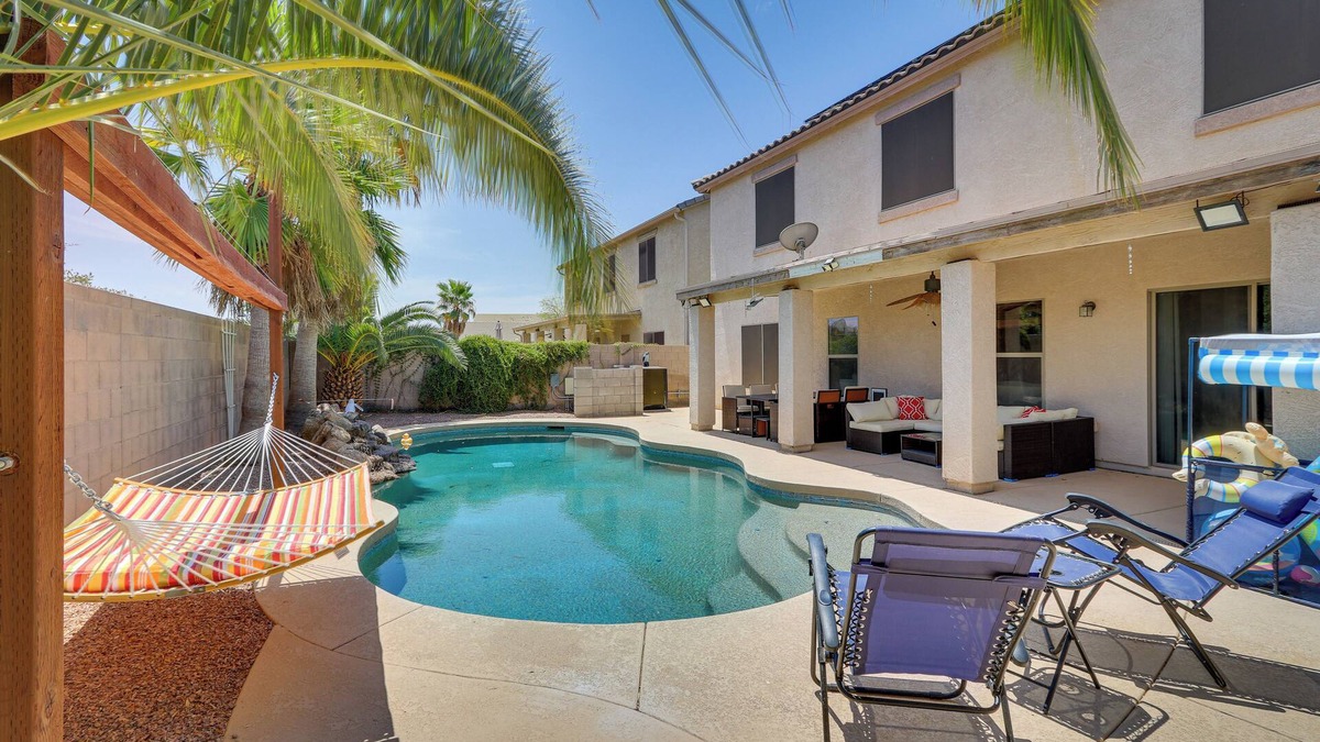Maricopa House | Cheerful Maricopa Gem w/Home Theater & Game Room!