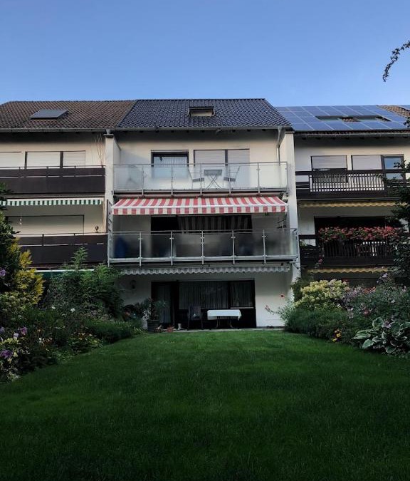 Rheinau House | Cheerful Roof Flat in a Private German Style House
