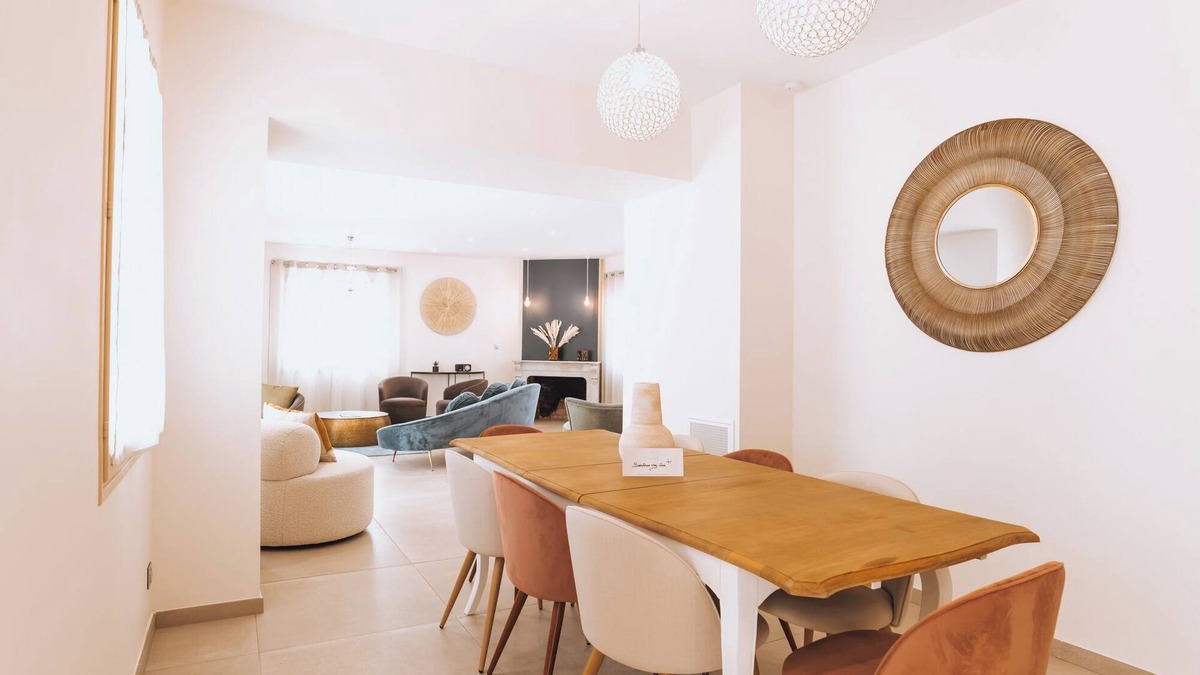 Caux Apartment | Chez Jean-françois, Grand Gîte Familial Haut de Gamme Avec Sauna et Piscine