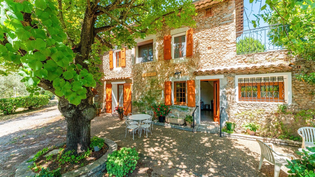 Anduze House | 'Chez Martha' with Mountain View, Private Terrace and Garden