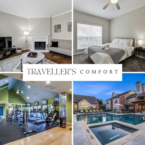 Plano Apartment | Chic 1BD Retreat With Pool & Gym, Heart of Medical City Plano
