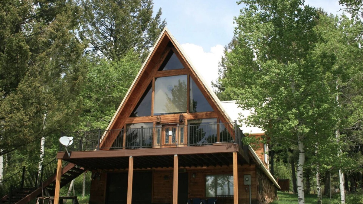 Star Valley Ranch Cabin | Chic A Frame in Star Valley WY