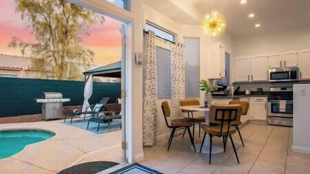 North Las Vegas House | Chic and Modern 3BD Home with Pool & Pool Table