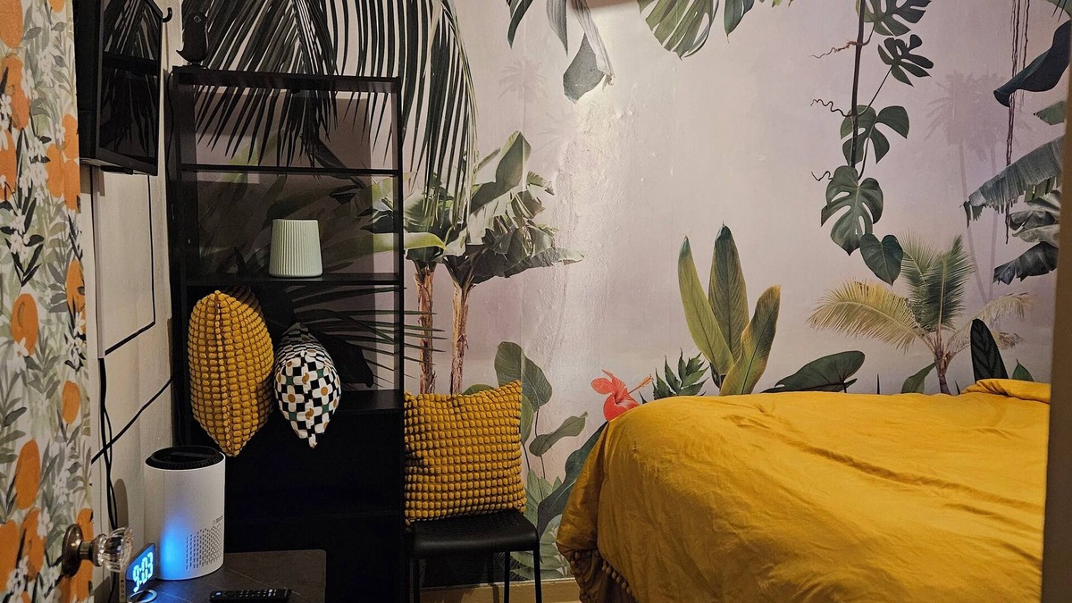 Belle Haven Condo | Chic Floral: Luxe 2BR Escape