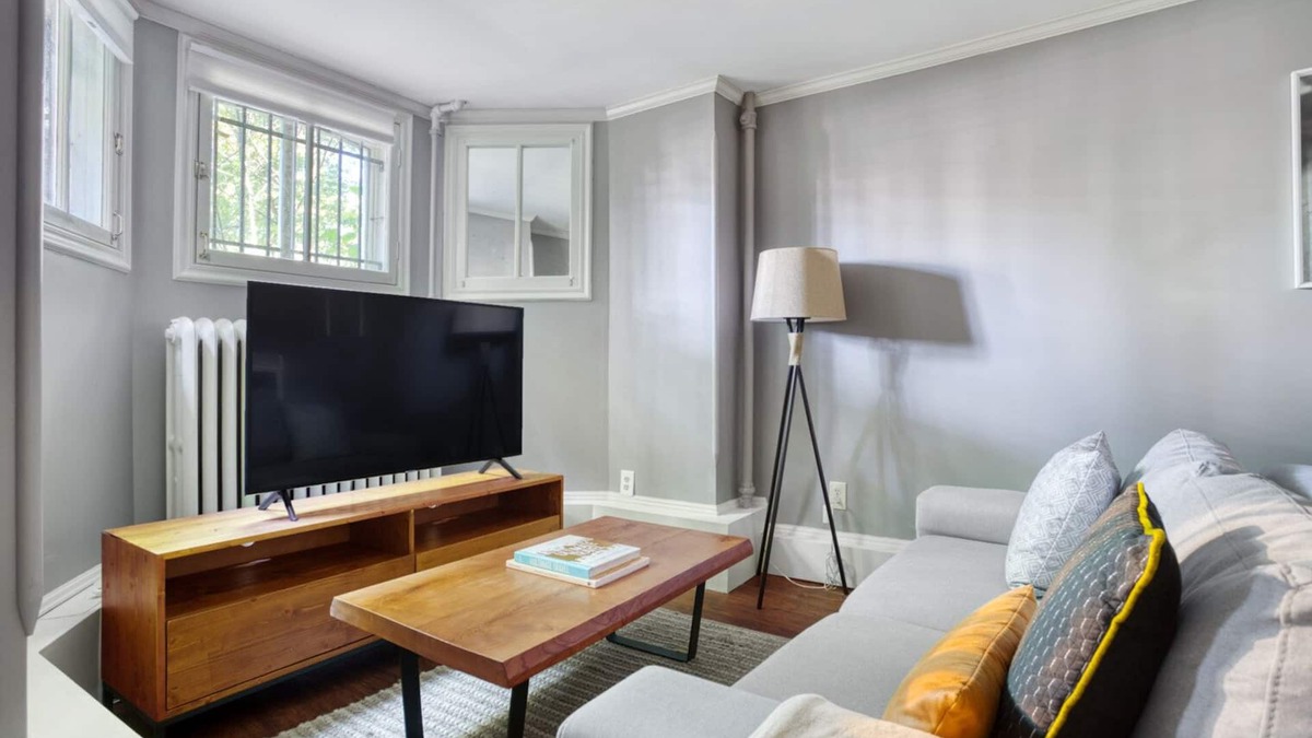 Logan Circle Apartment | Chic Logan Circle 1BR w/W/D, walk to Metro + 14th St, by Blueground