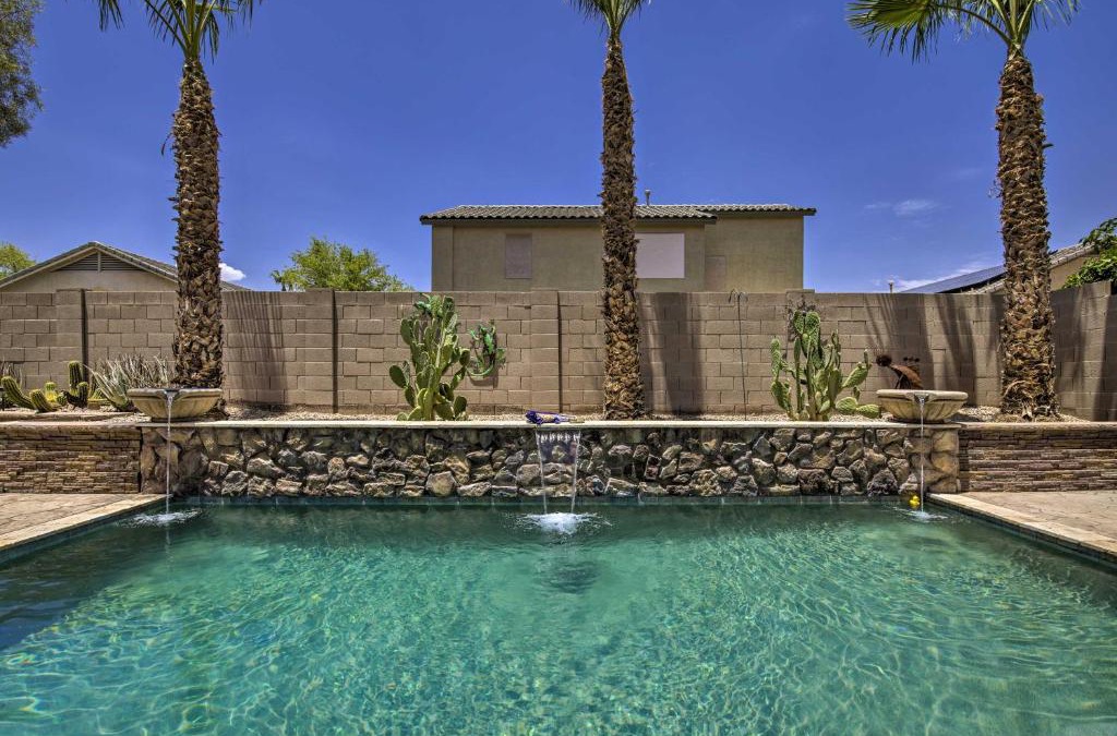 Maricopa House | Chic Maricopa Getaway with Outdoor Oasis and Pool