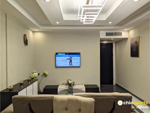 Douala Apartment | Chic studio with parking near the airport