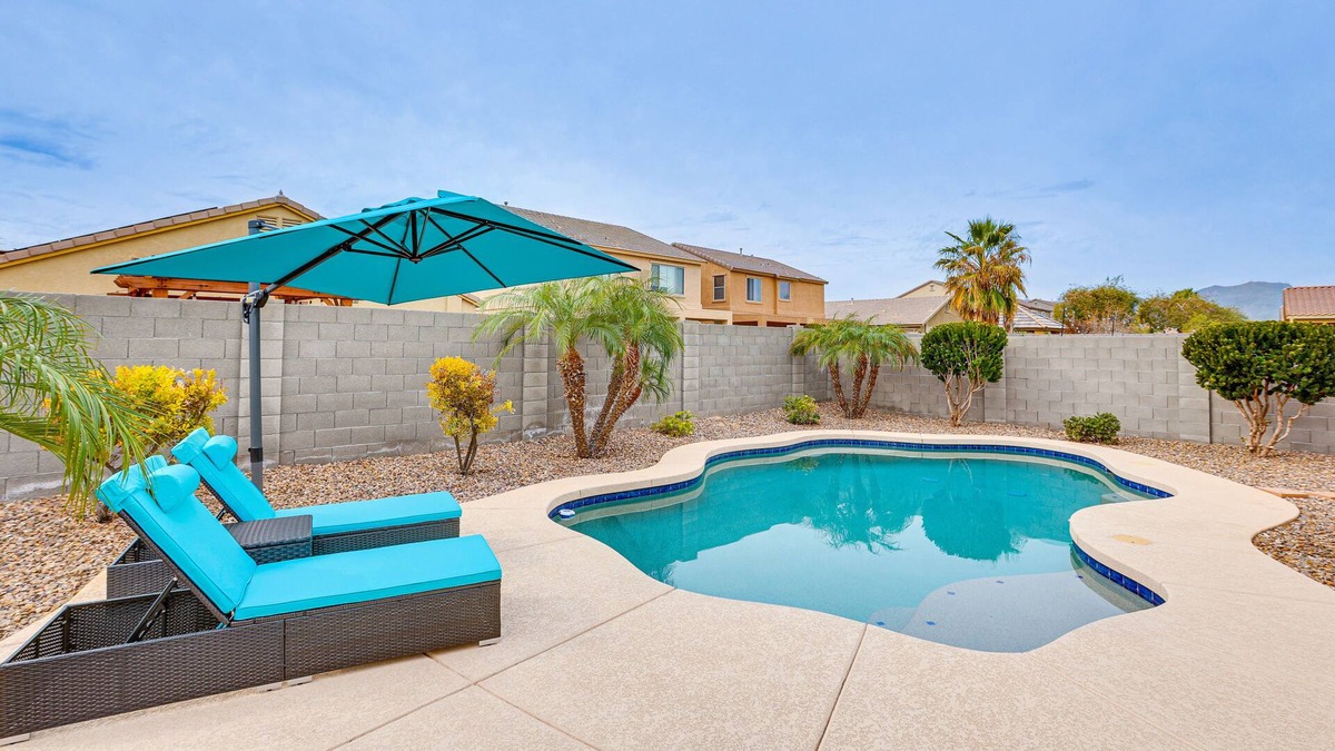 Waddell House | Chic Waddell Home w/Private Pool & Game Room!
