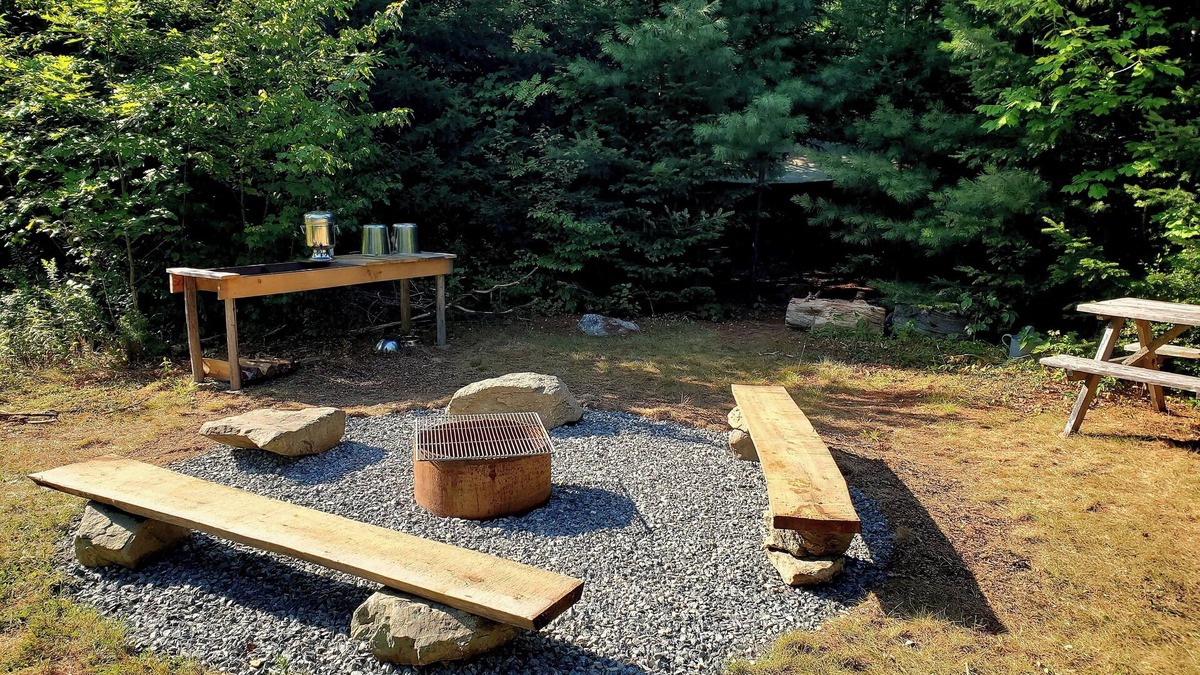 Surry RV Rental | Chickadee Hollow: Rustic Eco Camping near Acadia National Park!