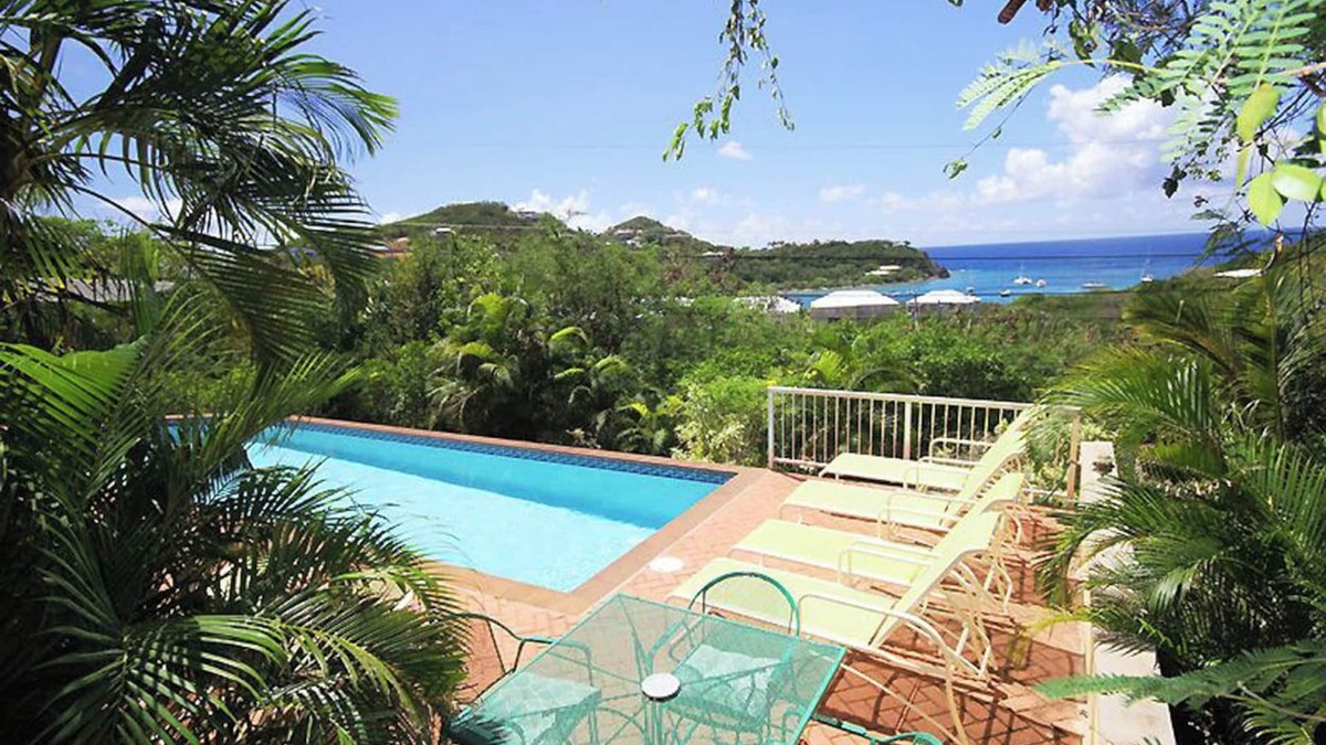 Estate Chocolate Hole and Great Cruz Bay Villa | Chill by the Pool, Enjoy the Views: Tennis Cottage with A/C and Chocolate Hole Views