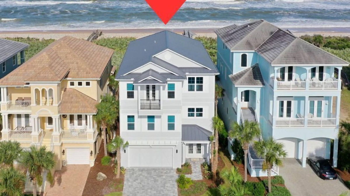 Palm Coast House | Cinnamon Beach new oceanfront heated pool home/private boardwalk!