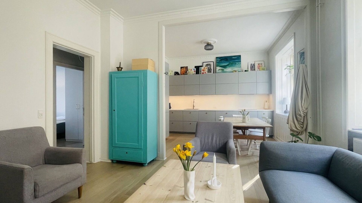 Frederiksberg Apartment | City Apartment in Frederiksberg with 2 bedrooms sleeps 4