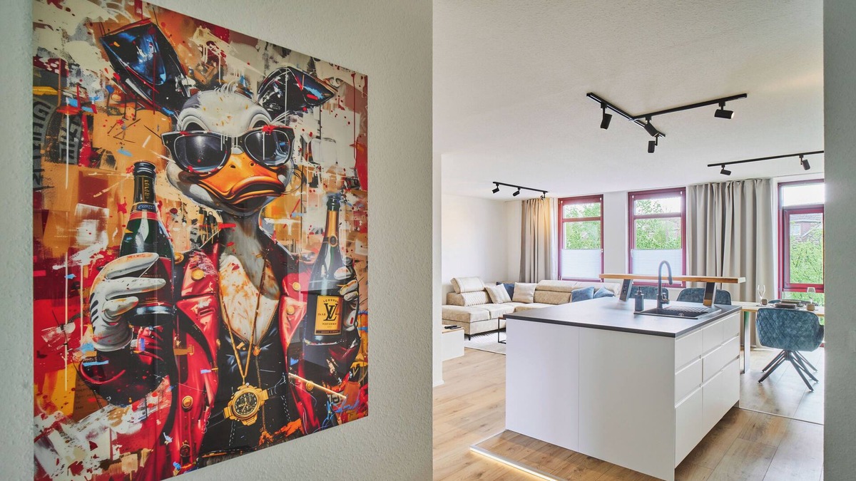 Braunschweig City Center Apartment | City-Deluxe Braunschweig | Central & parking lot | Church tower view | Exclusive