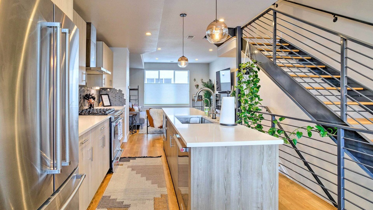 West Colfax House | City Skyline Views: Upscale Denver Townhome
