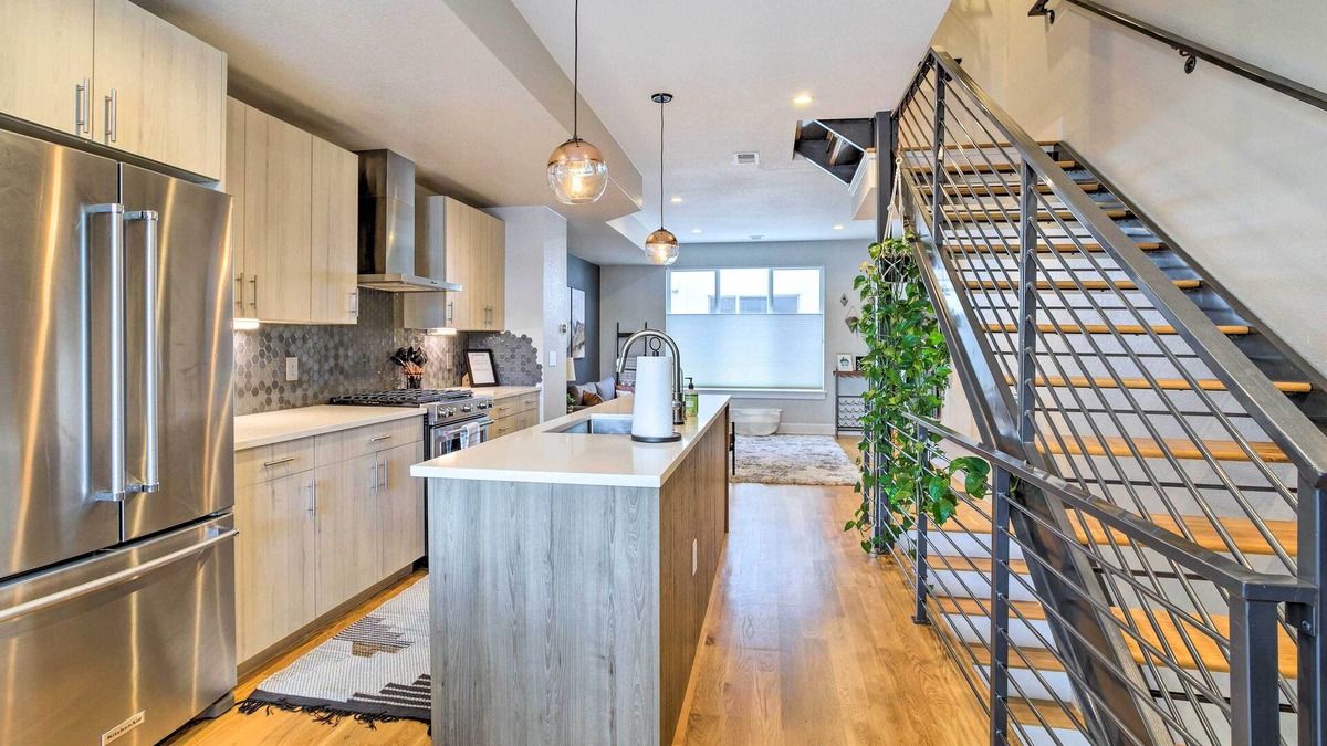 West Colfax Apartment | City Skyline Views: Upscale Denver Townhome