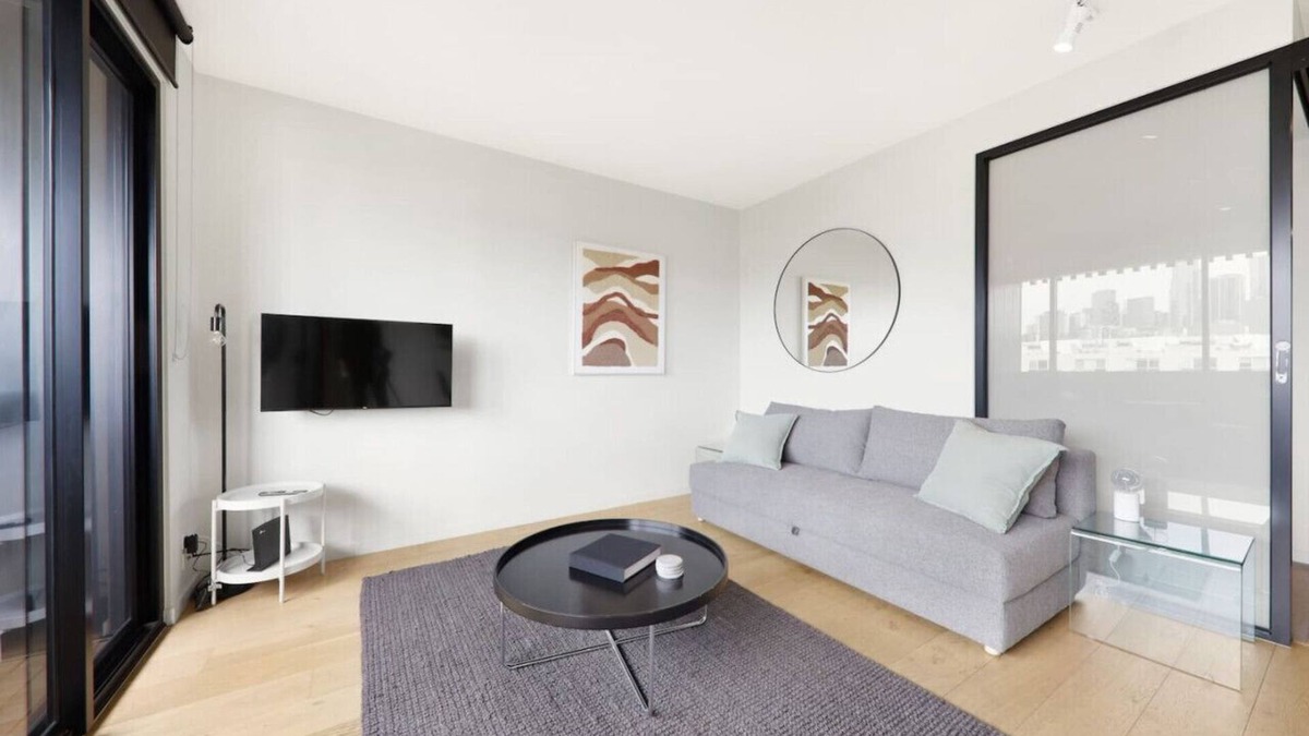 West Melbourne Apartment | City Views in a Railway Escape
