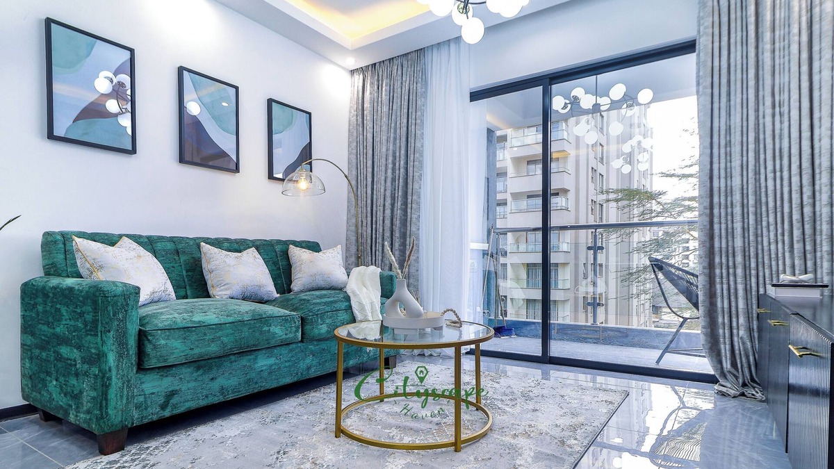 Lavington Apartment | Cityscape Haven: Modern and Spacious 1 bedroom Apartment in Kileleshwa.
