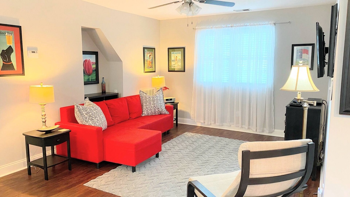 Concord Apartment | Clean, Convenient, Private, Close to many area attractions- racing, shopping