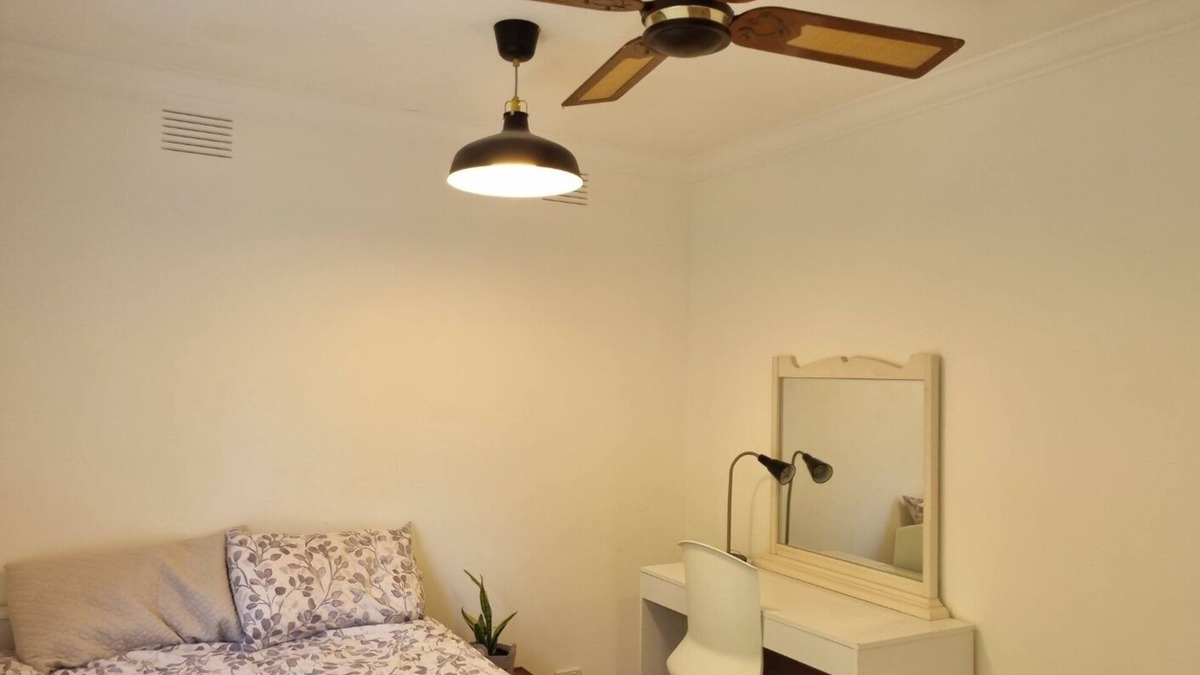 Greensborough House | Clean or cozy. Airy Greensboro Share Room