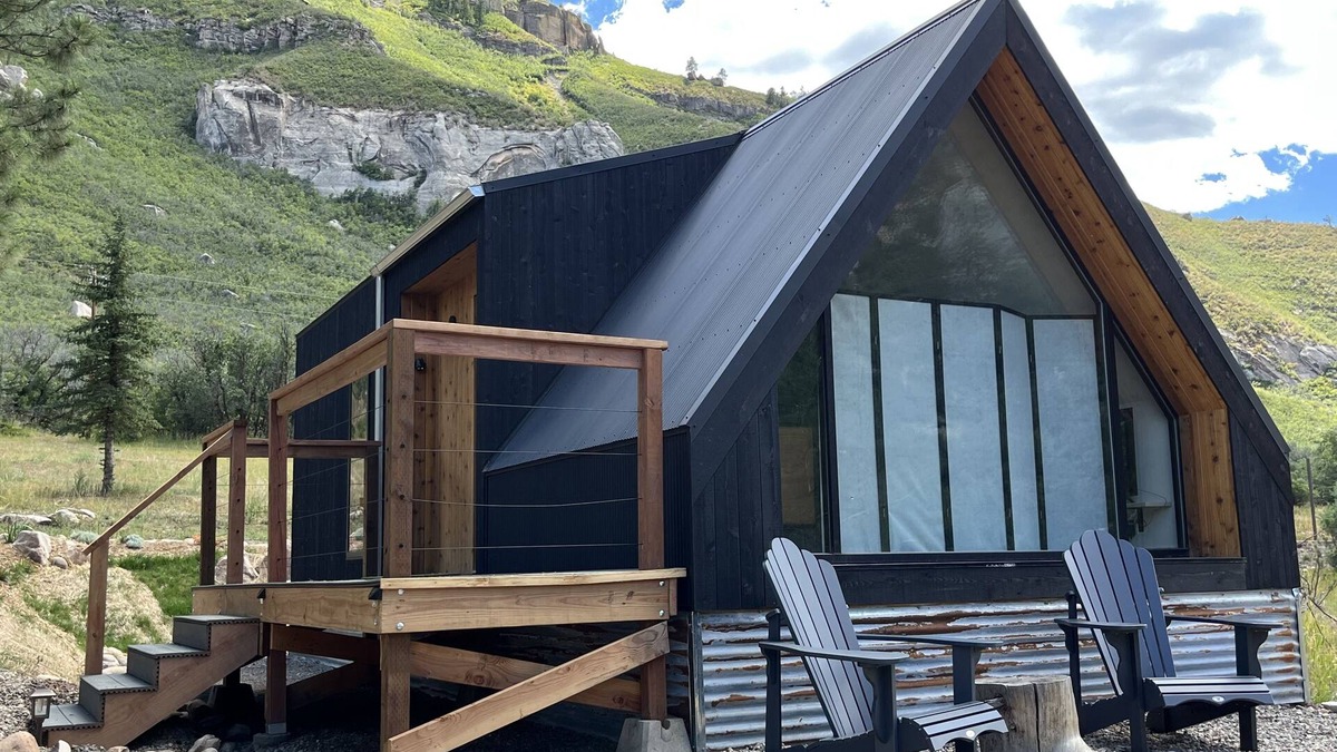 Durango Cabin | Cliff Side Cabin; Modern A Frame, Amazing Views! Just outside of Durango.