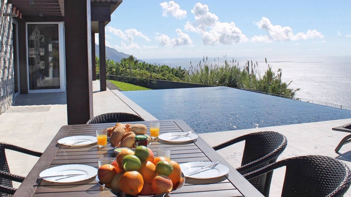 Estreito da Calheta Villa | Cliff-top villa, panoramic sea-views | Cliffscape