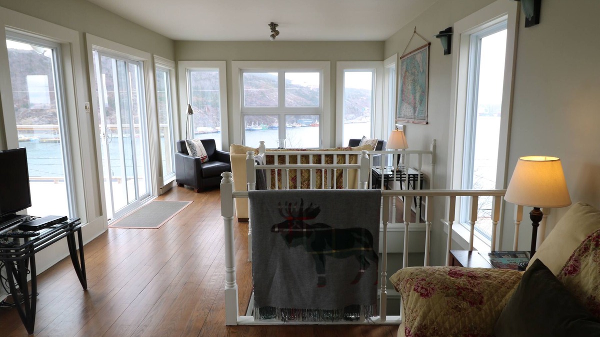 Downtown St. John's Cottage | Cliffside Cottage With Ocean, Harbour, City And Cliffside Views