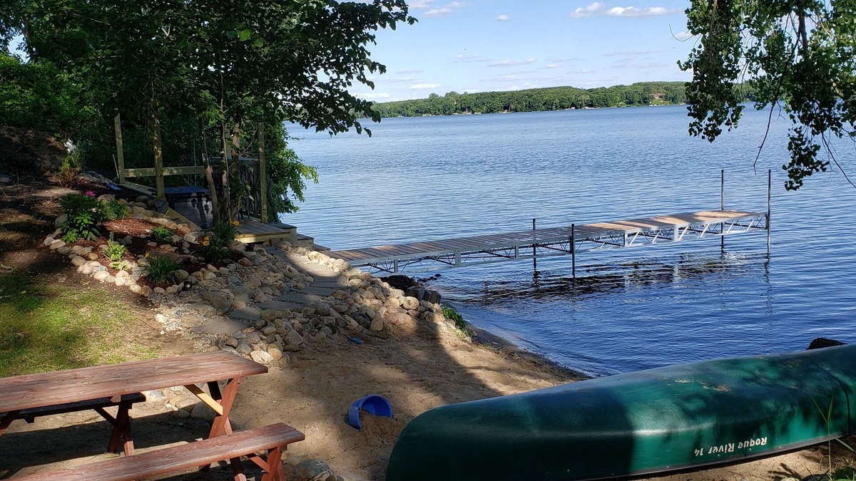 Clitherall Township House | Clitherall Lake 300' of private shore on 2 acres
