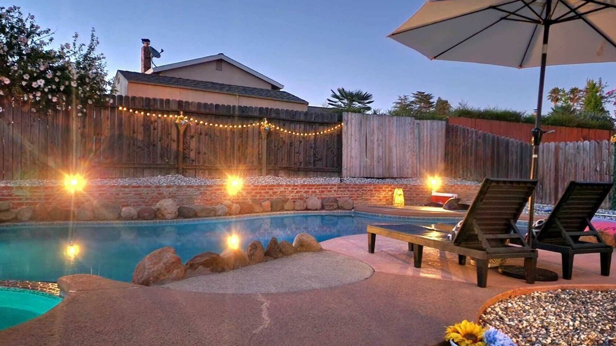 Citrus Heights House | Close 2 roseville/w big pool large backyard game room/fitness equipment
