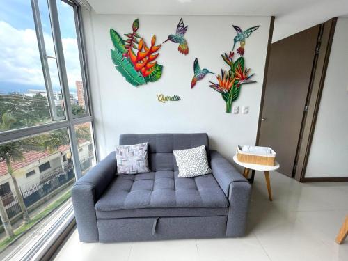 Armenia Apartment | Clubh310 Apartamento con piscina, gimnasio y barbacoa, vistas a la coordillera