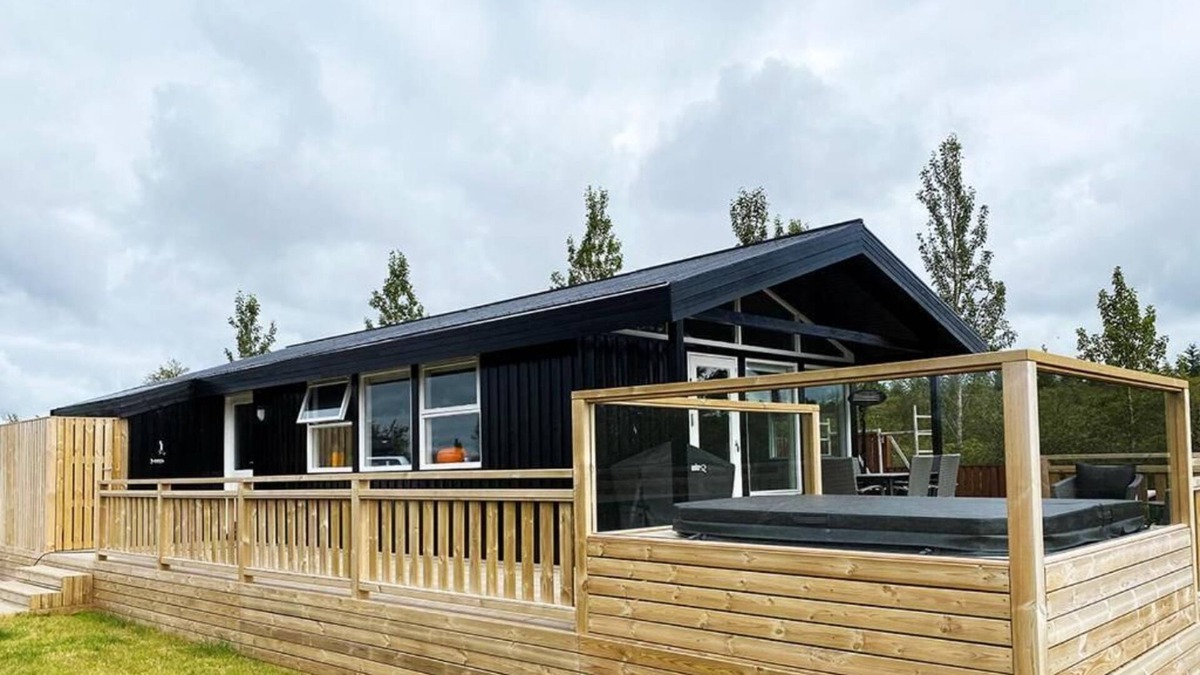 Selfoss Cottage | Cottage w/ two bedrooms, hot tub and a playground