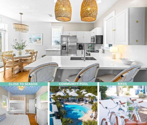 Seagrove Beach House | Coast & Key Cottage by Stay On 30A- Pool, Bikes