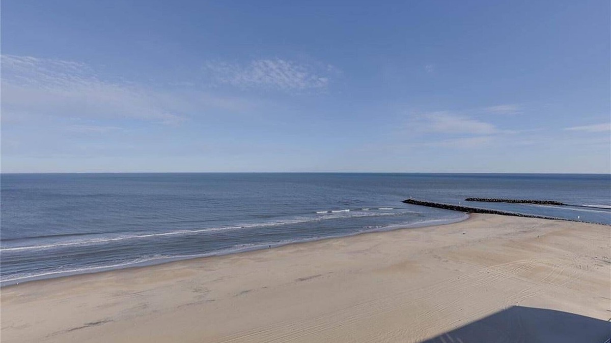 Virginia Beach Condo | Coastal Beach condo with indoor pool, ocean views, steps to the beach