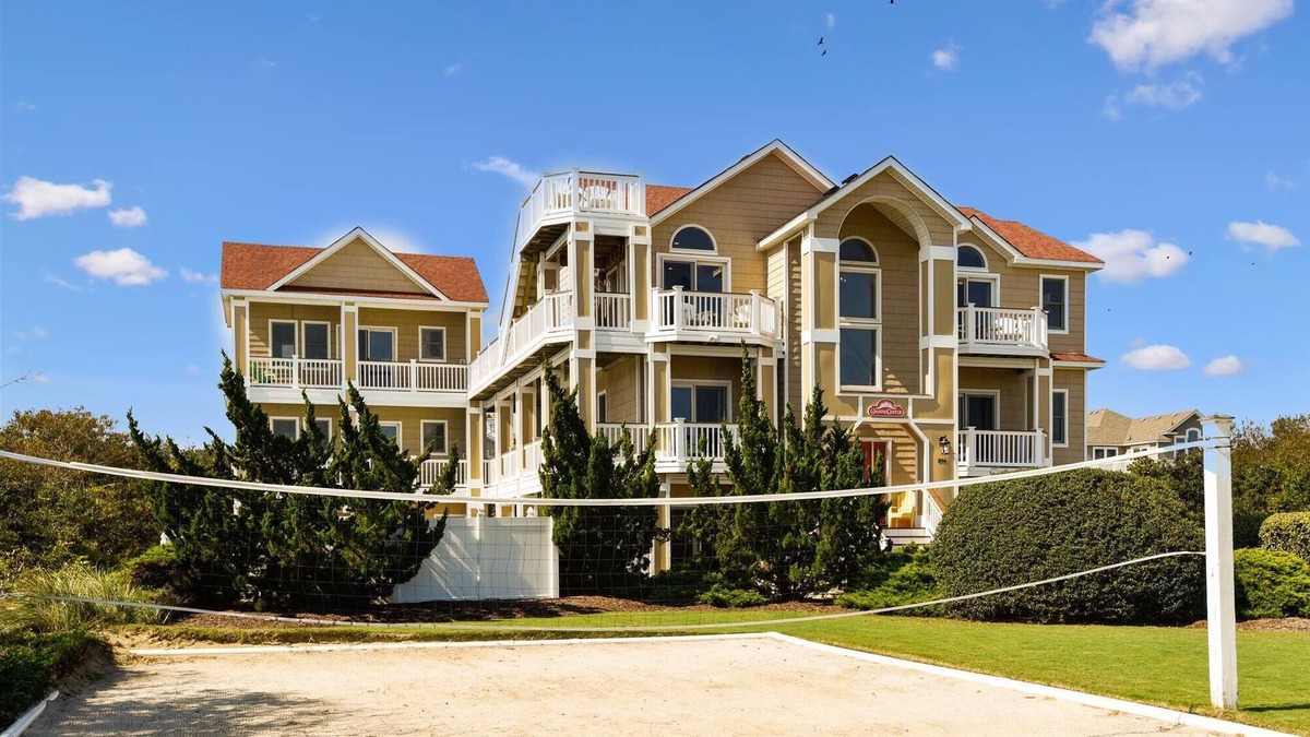 Whalehead Beach House | Coastal Castle: Pool, Dog-friendly, Separate Guest House, 530 Ft to Beach