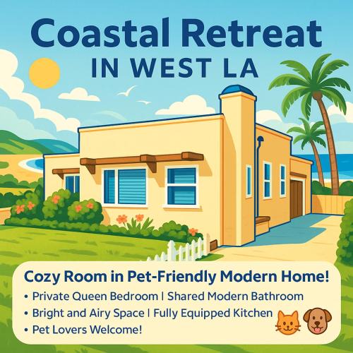 Mar Vista House | Coastal Comfort Homestay in West Los Angeles