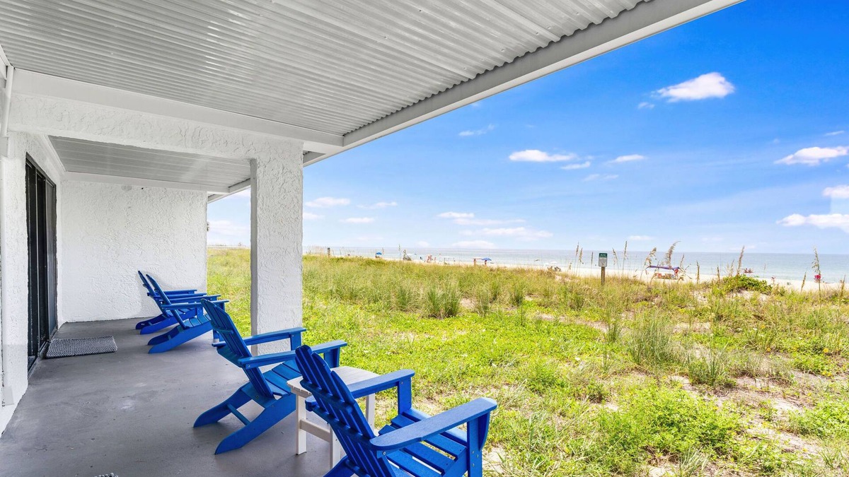 St. George Island Villa | Coastal Villas of St. George G-1, Beach Front, Ground Level, Free Beach Gear!