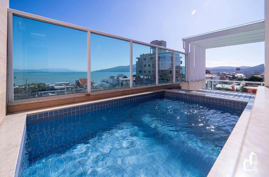 Canto Grande Apartment | Cobertura 03 suítes, piscina privativa e vista mar
