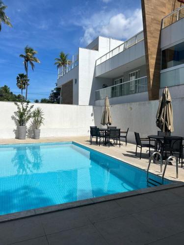 Palmeiras Apartment | Cobertura duplex familiar com piscina próximo ao shopping