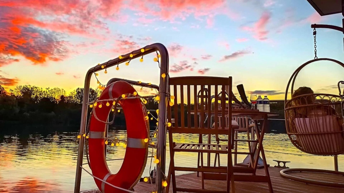 Guernes House | Cocon d'amour sur l'eau avec SAUNA