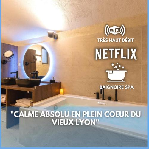 Old Lyon Apartment | Cocoon du vieux Lyon - Luxury apartment - Balneo