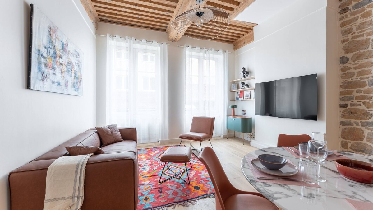 Les Cordeliers Apartment | Coeur de Lyon - Presqu'île Lyonnaise